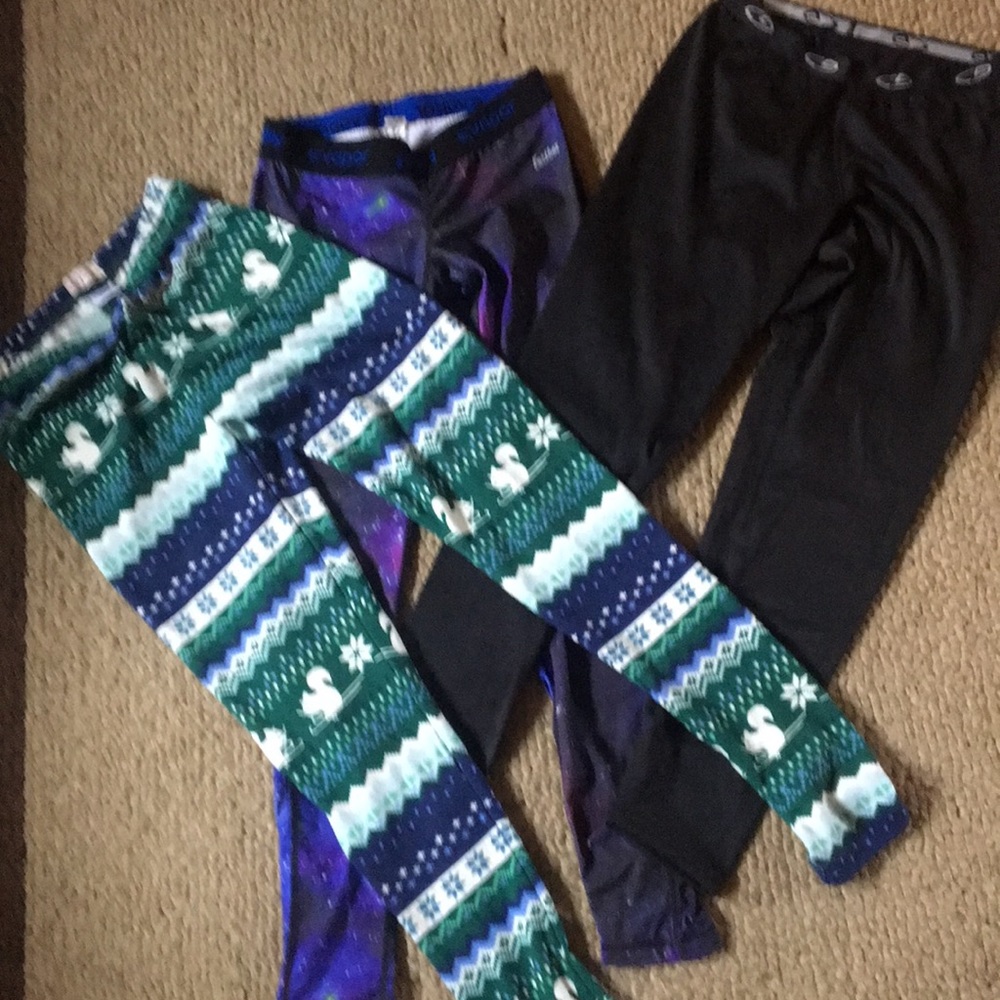 Lot tights. So xs, Eastbay s, and Champion s